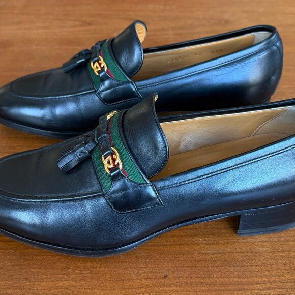 s-l400.jpg Gucci Interlocking G Loafers US 10/EU 40